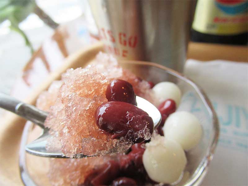 沖縄県那覇市のぜんざい屋さん「富士や」のぜんざい